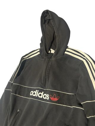 Chaqueta Adidas Retro Negra y Blanca