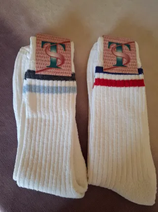 2 Pares Calcetines Deportivos Talla Única