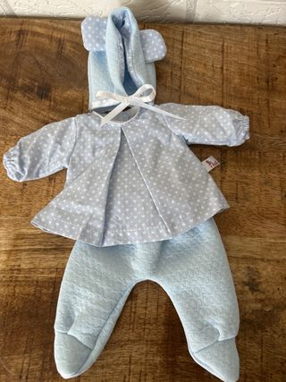 Muñeco Reborn Arias Elegance de 28cm + Trajecito