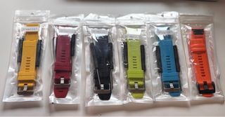 Correas Garmin Fenix 5X 22mm (Set 6 Colores)