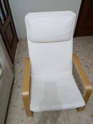 Sillón individual blanco
