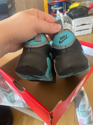 Nike Air Max 90 EasyOn TD Gris/Negro