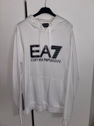 Sudadera EA7 Emporio Armani Blanca