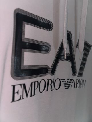 Sudadera EA7 Emporio Armani Blanca