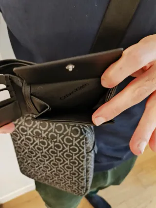 Portafoglio Uomo Calvin Klein Nero