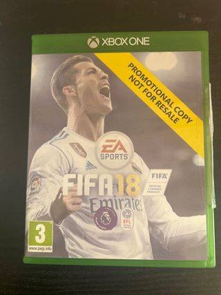 FIFA 18 Xbox One Copia Promocional