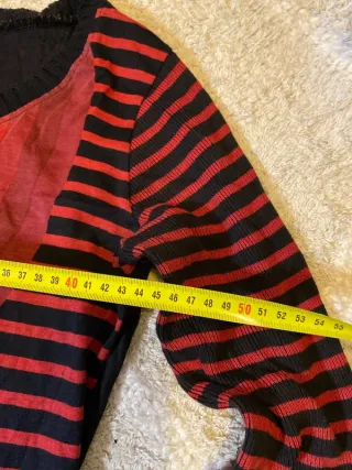 Jersey Desigual rayas y estampado