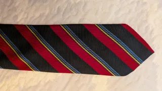 Corbata de seda natural