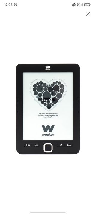 Woxter Scriba 195 - E-reader Negro