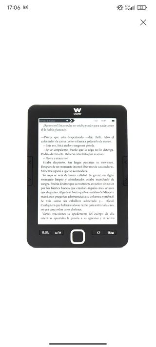 Woxter Scriba 195 - E-reader Negro