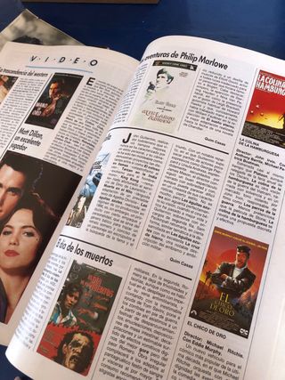 Revistas de cine Pantalla 3 Años 80