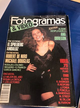 Revistas de cine Pantalla 3 Años 80