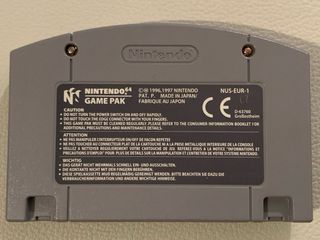 Super Mario 64 juego y manual N64