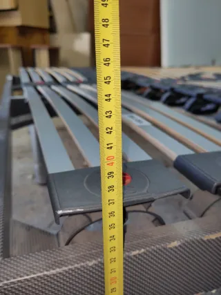 Somier de madera y metal