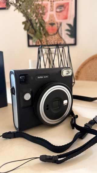Cámara Fujifilm Instax Square SQ40 Negra