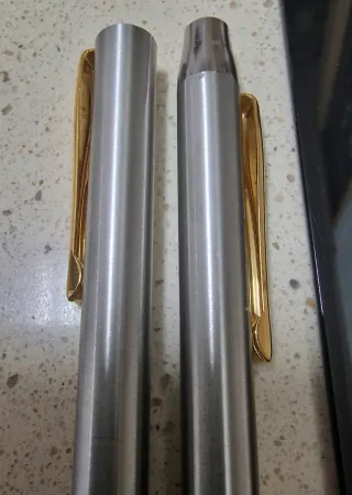 Bolígrafo y Portaminas Inoxcrom Gold