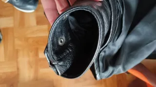 Chaqueta Belstaff Piel Negra Talla M