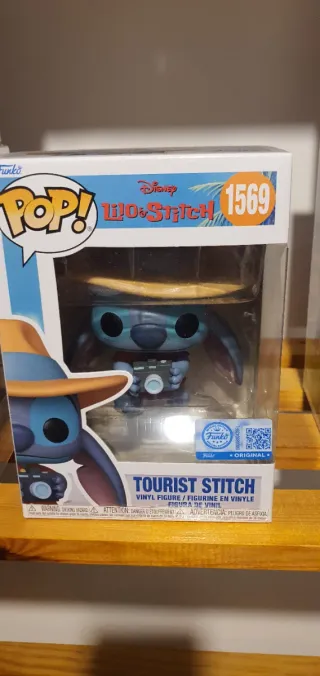 Funko Pop! Stitch Turista Edición Especial 1569