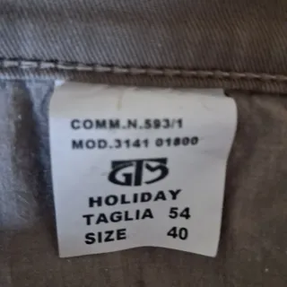 Jeans uomo 5 tasche tg. 54 marrone