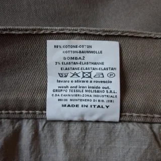 Jeans uomo 5 tasche tg. 54 marrone