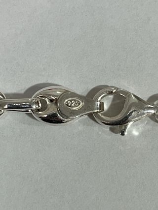 Cadena Plata 925 Calabrote y bandeja y cestos