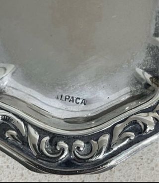 Cadena Plata 925 Calabrote y bandeja y cestos