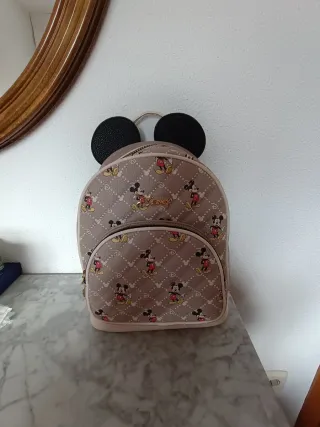 Mochila Disney Mickey Mouse Beige