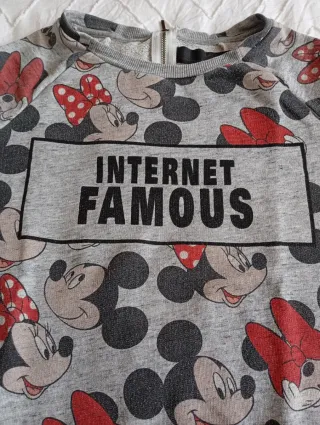 Sudadera Mickey Mouse Internet Famous Talla M