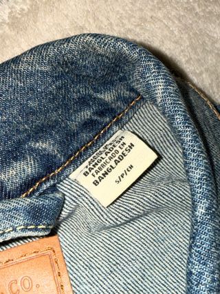 Cazadora Vaquera Levi's Trucker Triad (Talla S) -