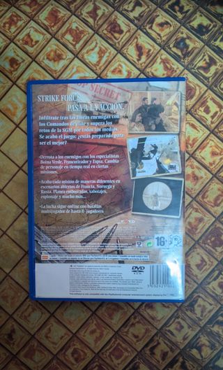 Commandos Strike Force PS2