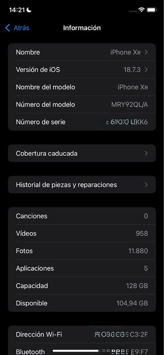 iPhone XR Nero 128GB estetica danneggiata