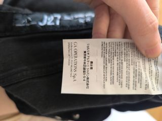 Pantalones Armani Negros