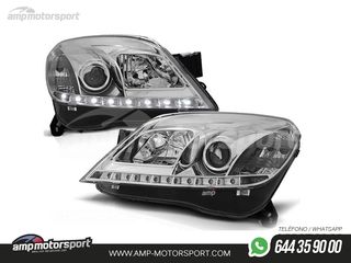 FAROS DELANTEROS LUZ DIURNA LED PARA OPEL ASTRA H