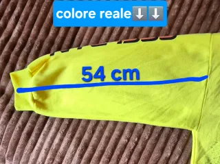 Felpa Zara donna gialla neon tg L