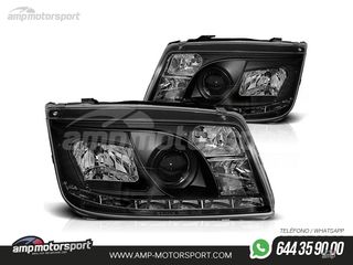 FAROS DELANTEROS LUZ DIURNA LED PARA VOLKSWAGEN BORA