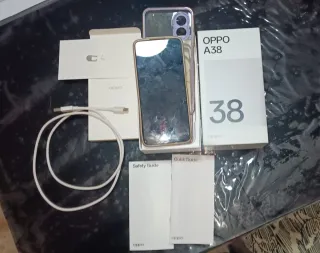 Móvil OPPO A38 4G Dorado 128GB+2 Carcasas