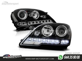 FAROS DELANTEROS LUZ DIURNA LED PARA MERCEDES CLASE ML W164