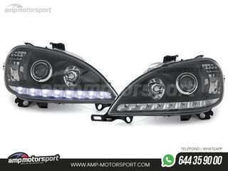 FAROS DELANTEROS LUZ DIURNA LED PARA MERCEDES CLASE ML W163