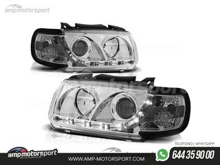 FAROS DELANTEROS LUZ DIURNA LED PARA VOLKSWAGEN POLO 6N
