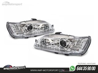 FAROS DELANTEROS LUZ DIURNA LED PARA PEUGEOT 306