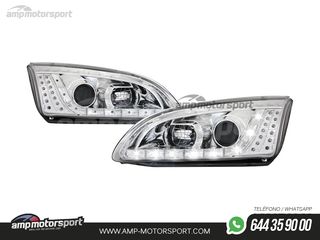 FAROS DELANTEROS LUZ DIURNA LED PARA FORD FOCUS MK2