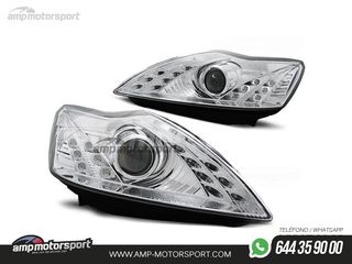 FAROS DELANTEROS LUZ DIURNA LED PARA FORD FOCUS MK2