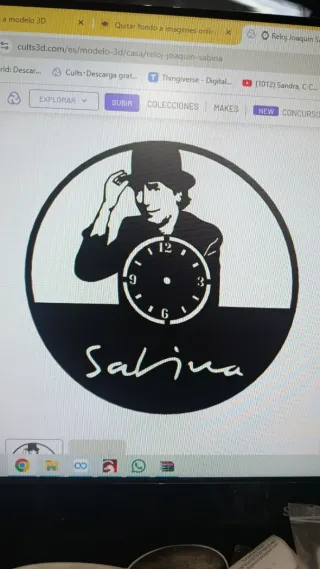 Reloj Joaquín Sabina