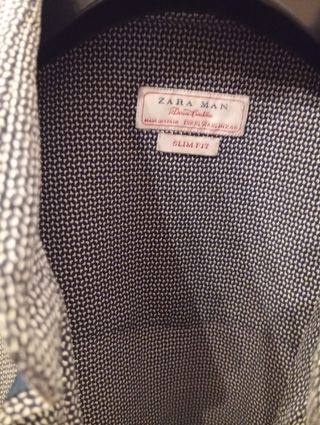 Camicia uomo Zara manica lunga