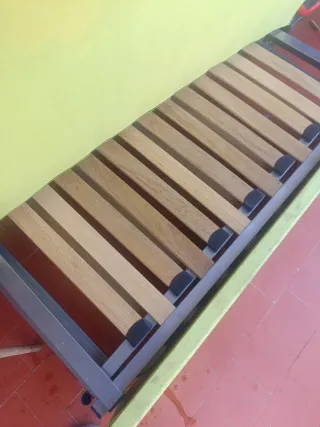 Sofá Cama Verde Tela