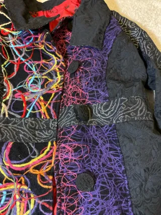 Blazer americana multicolor retro