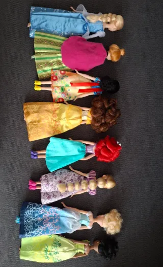 Lote Princesas Disney Barbie