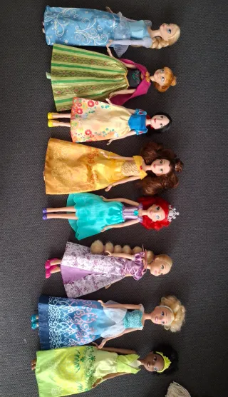 Lote Princesas Disney Barbie