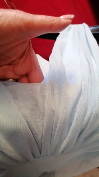 Abito cerimonia celeste