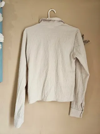 Conjunto dos piezas beige y multicolor